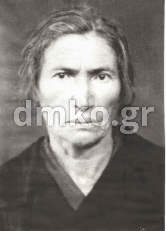 Η χήρα Μαρία Χειλοπούλου, σύζυγος του εκτελεσθέντος Ιωάννη Χειλόπουλου