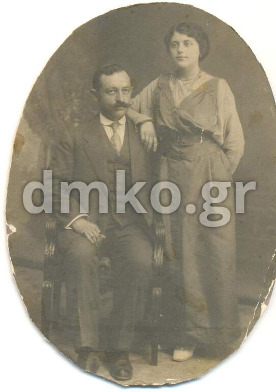 Ο Θεόδωρος Παπαβασιλείου με τη σύζυγό του Μαρία Κόη.