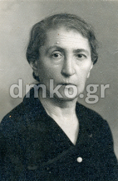 Η χήρα Όλγα Χατζηκωνσταντίνου, σύζυγος του εκτελεσθέντα Σταύρου Σταυρόπουλου.